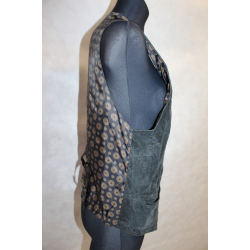 KAMIZELKA MOTOR SKÓRA MATERIAŁ rozm. S